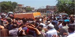 الآلاف يشاركون فى تشييع جنازة الشيخ راغب مصطفى غلوش