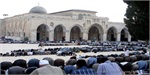 About 60,000 Palestinians observe Friday prayers at Aqsa Mosque